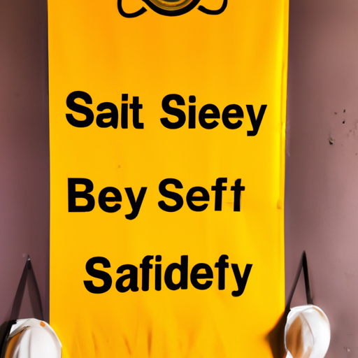 In other words – safety first- always!