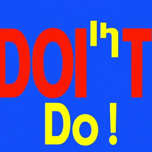 To do this: